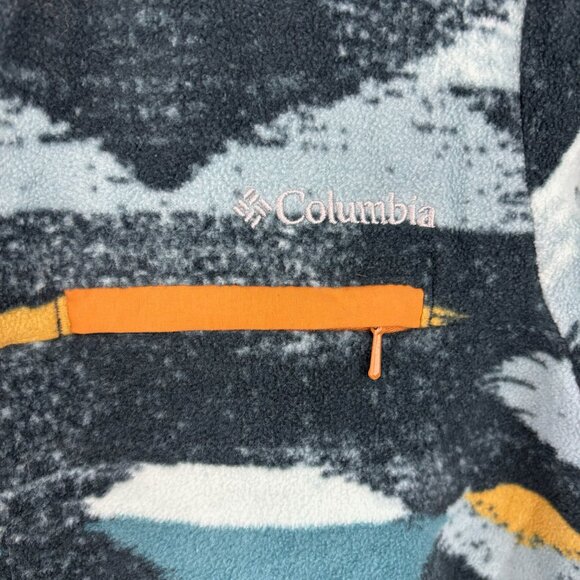 Columbia Women's Mountain Side Fleece Pullover Sweater Jacket S - Picture 4 of 4